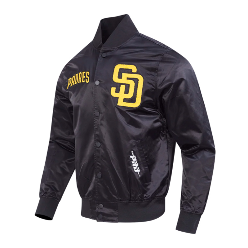 San Diego Padres Souvenir Satin Jacket - Image 3