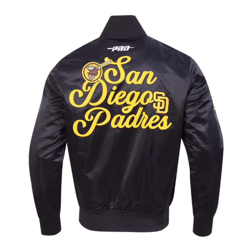 San Diego Padres Souvenir Satin Jacket - Image 2