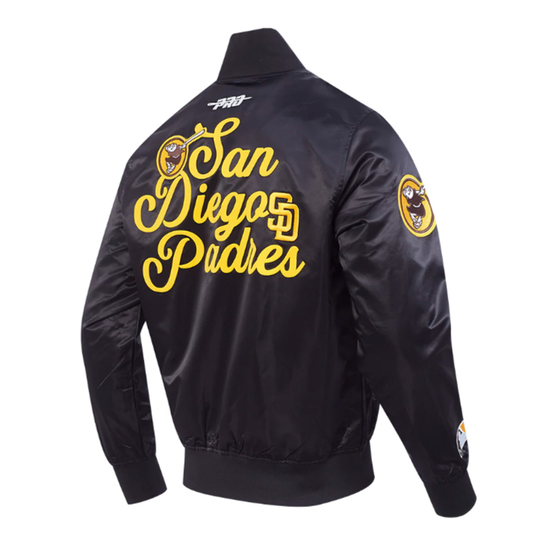 San Diego Padres Souvenir Satin Jacket - Image 4