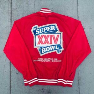 1989 Super Bowl XXIV San Francisco 49ers Jacket