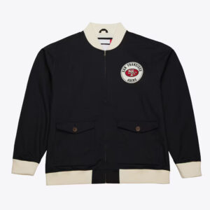 San Francisco 49ers Black Cotton Twill Jacket