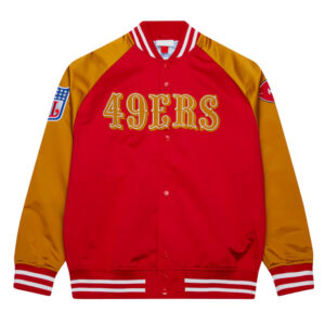 Faithful to The Bay San Francisco 49ers Red and Gold Jacket