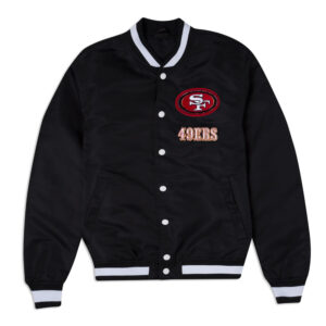 San Francisco 49ers Logo Select Black Jacket
