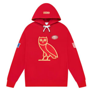 San Francisco 49ers OVO Scarlet Hoodie