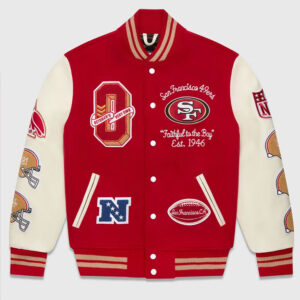 OVO San Francisco 49ers Varsity Jacket