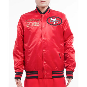 San Francisco 49ers Retro Classic Rib Jacket