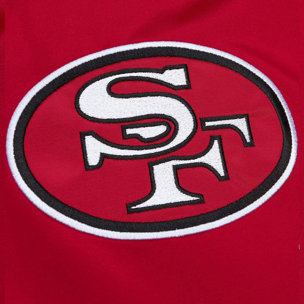 San Francisco 49ers Heavyweight Satin Jacket - Image 4