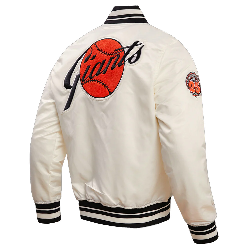 San Francisco Giants Retro Classic Rib Jacket - Image 7