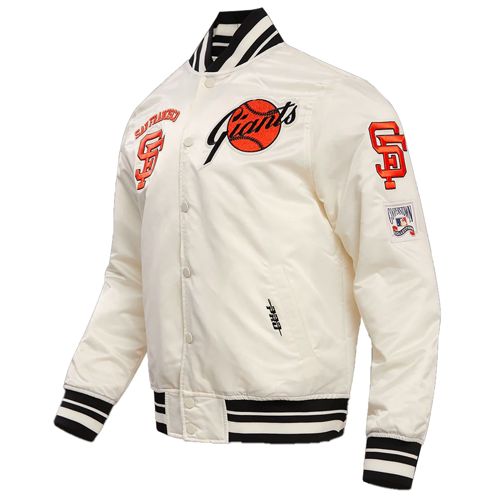 San Francisco Giants Retro Classic Rib Jacket - Image 5