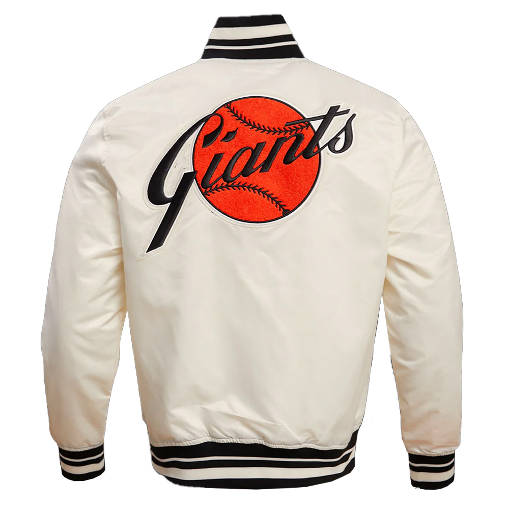 San Francisco Giants Retro Classic Rib Jacket - Image 3
