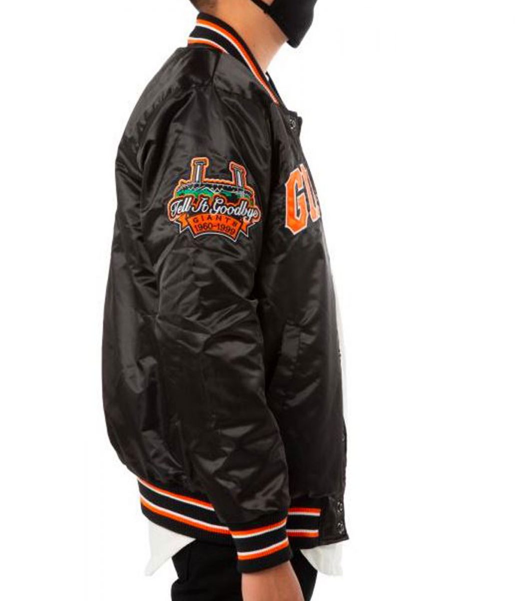 Starter San Francisco Giants Bomber Jacket - Image 3