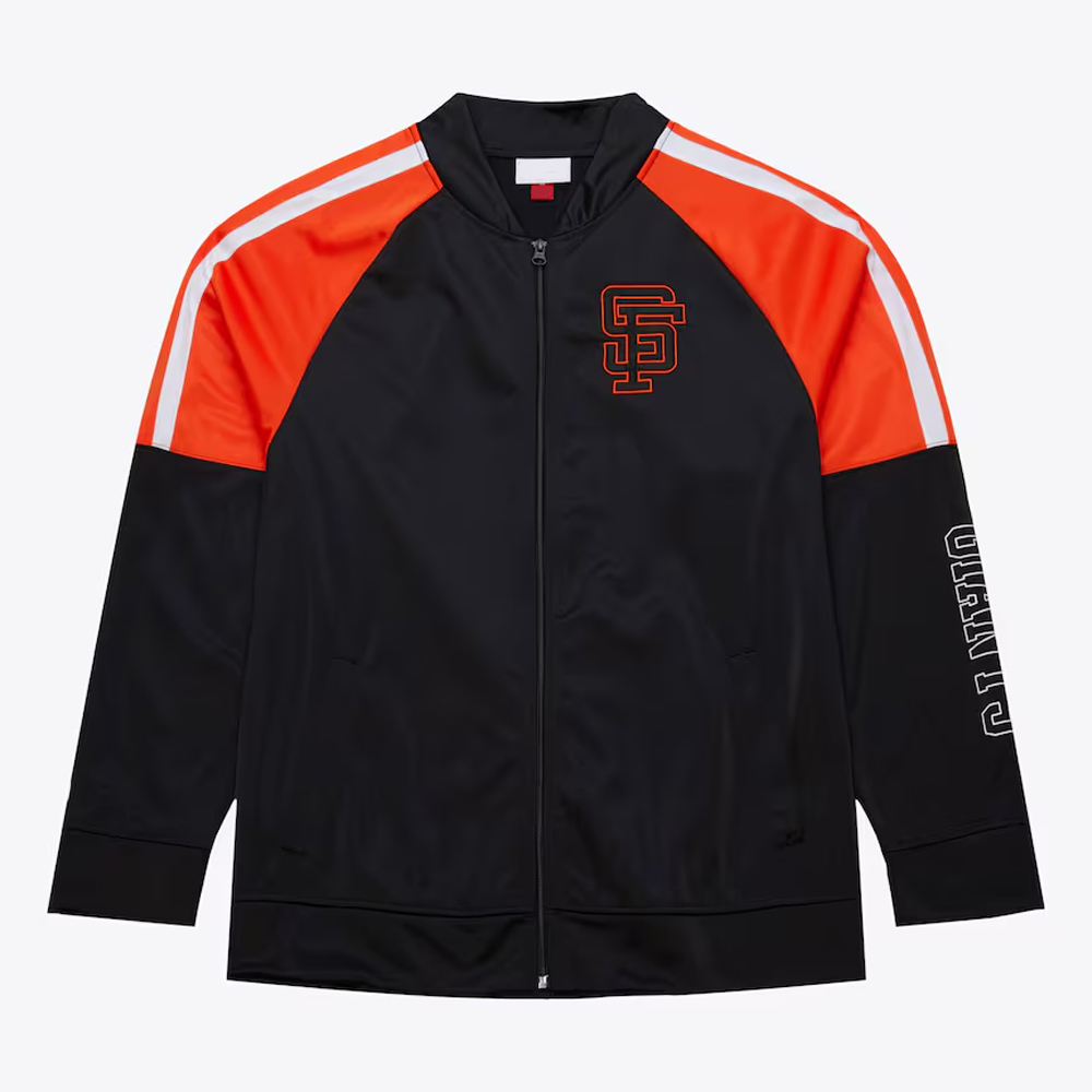 San Francisco Giants Color Blocked Full-Zip Track Jacket
