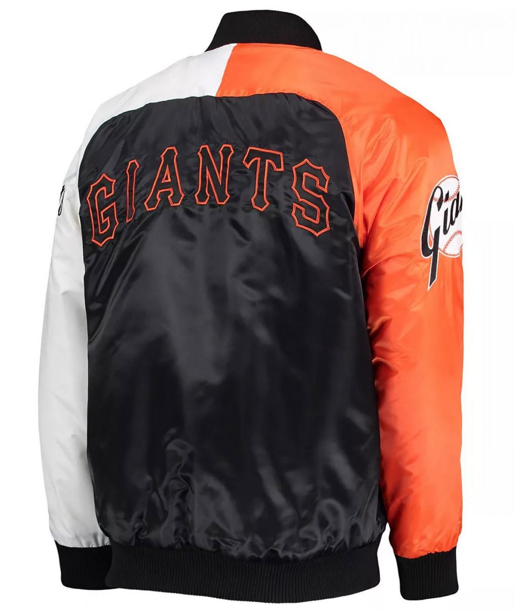 San Francisco Giants Satin Tri-Color Jacket - Image 2