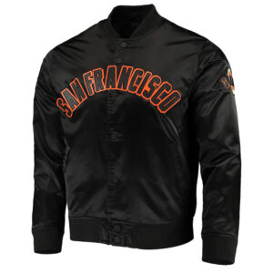 Wordmark San Francisco Giants Black Jacket