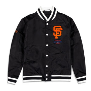 World Series San Francisco Giants Logo Select Black Jacket