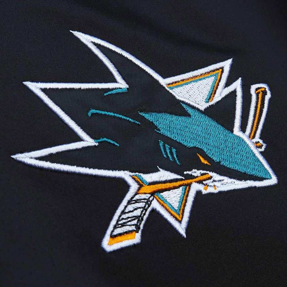 San Jose Sharks Team OG 2.0 Lightweight Satin Jacket - Image 3