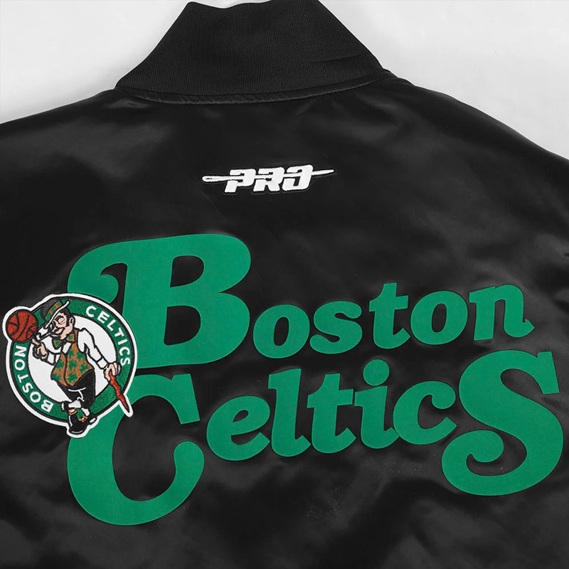 Boston Celtics Souvenir Satin Jacket - Image 16