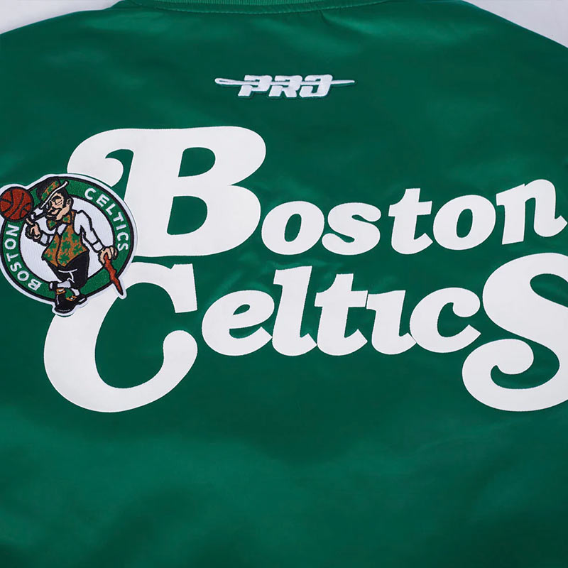 Boston Celtics Souvenir Satin Jacket - Image 15