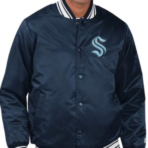 Seattle Kraken Blue Starter Jacket