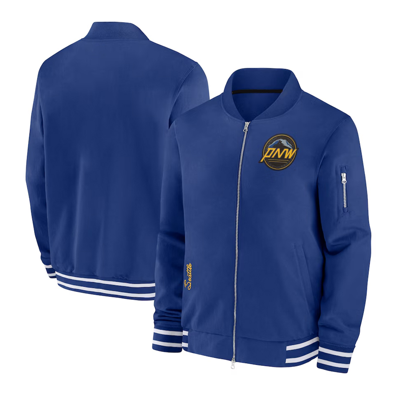 Seattle Mariners City Connect Game Time Royal Jacket - Image 3