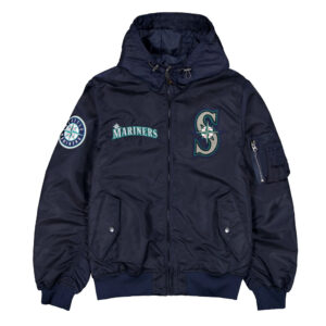 Seattle Mariners Historic L-2B Hooded Bomber Jacket