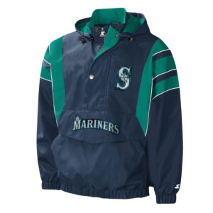 Navy Seattle Mariners Impact Hoodie Jacket