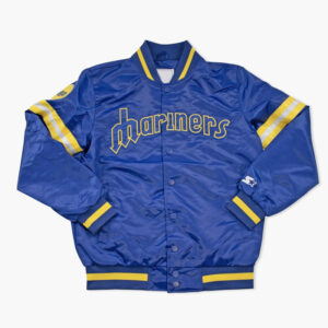 Seattle Mariners Throwback Royal Blue Jacket