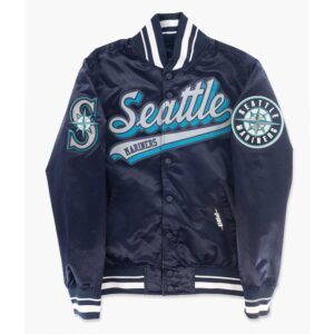 Seattle Mariners Script Tail Navy Jacket