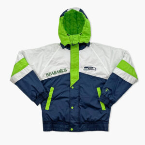 Seattle Seahawks Action Green Shoulder To Shoulder Hooded Jacket