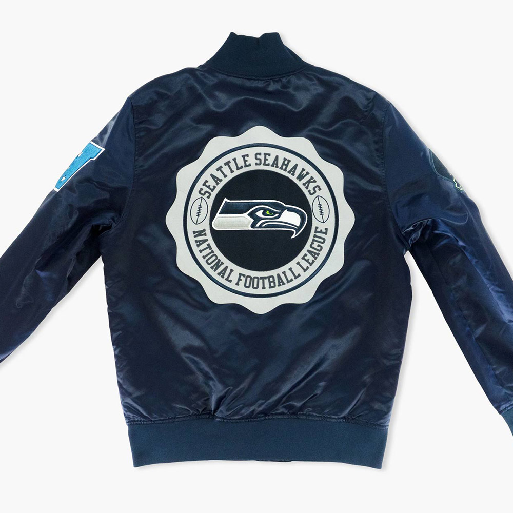 Seattle Seahawks Hometown Hero Navy Jacket - Image 2