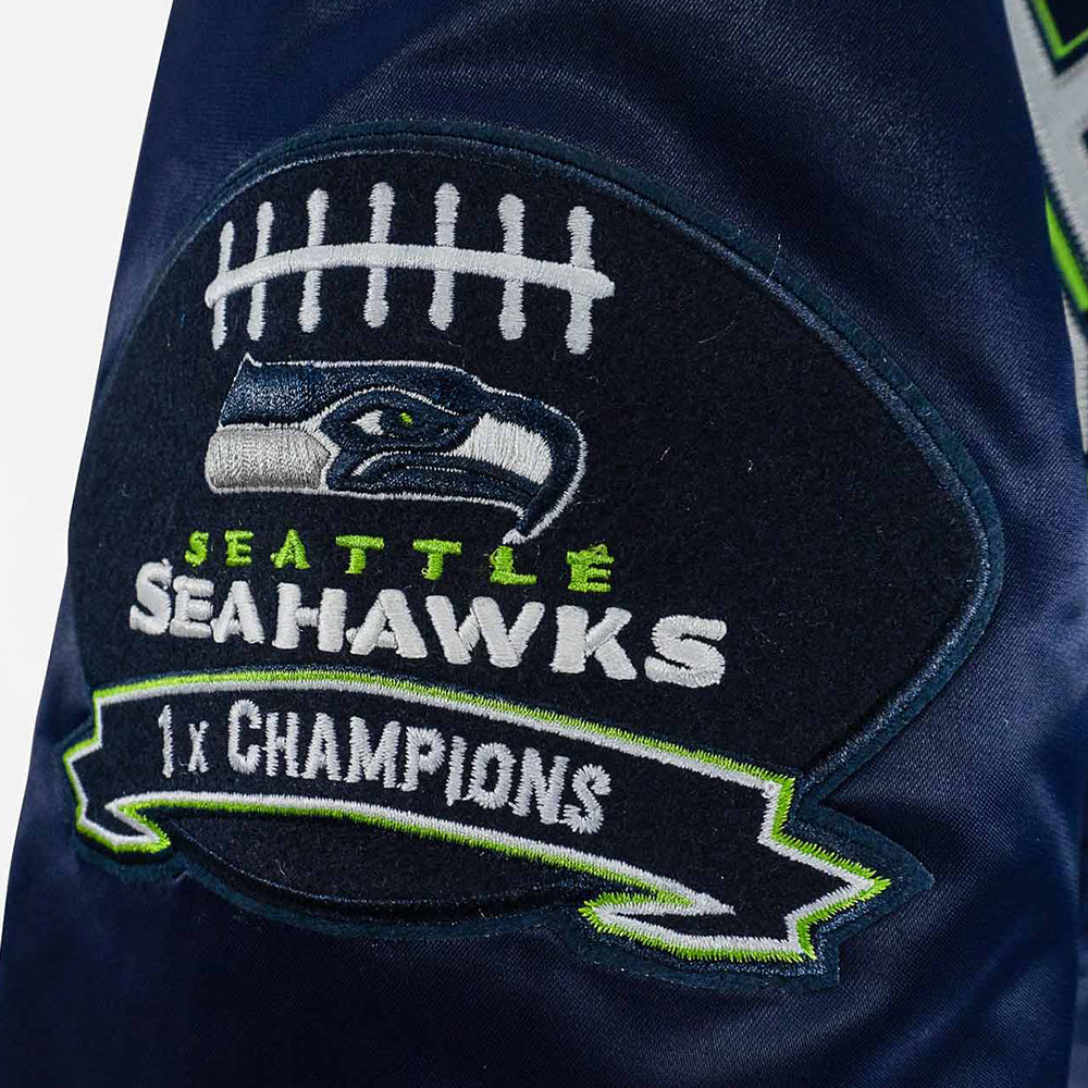Seattle Seahawks Hometown Hero Navy Jacket - Image 4