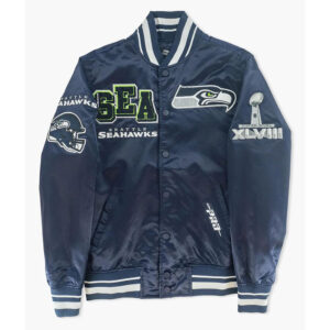 Seattle Seahawks Mashup Navy Jacket