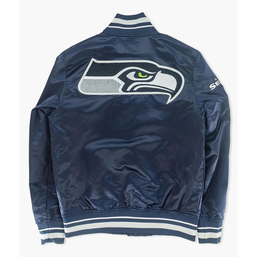 Seattle Seahawks Mashup Navy Jacket - Image 2