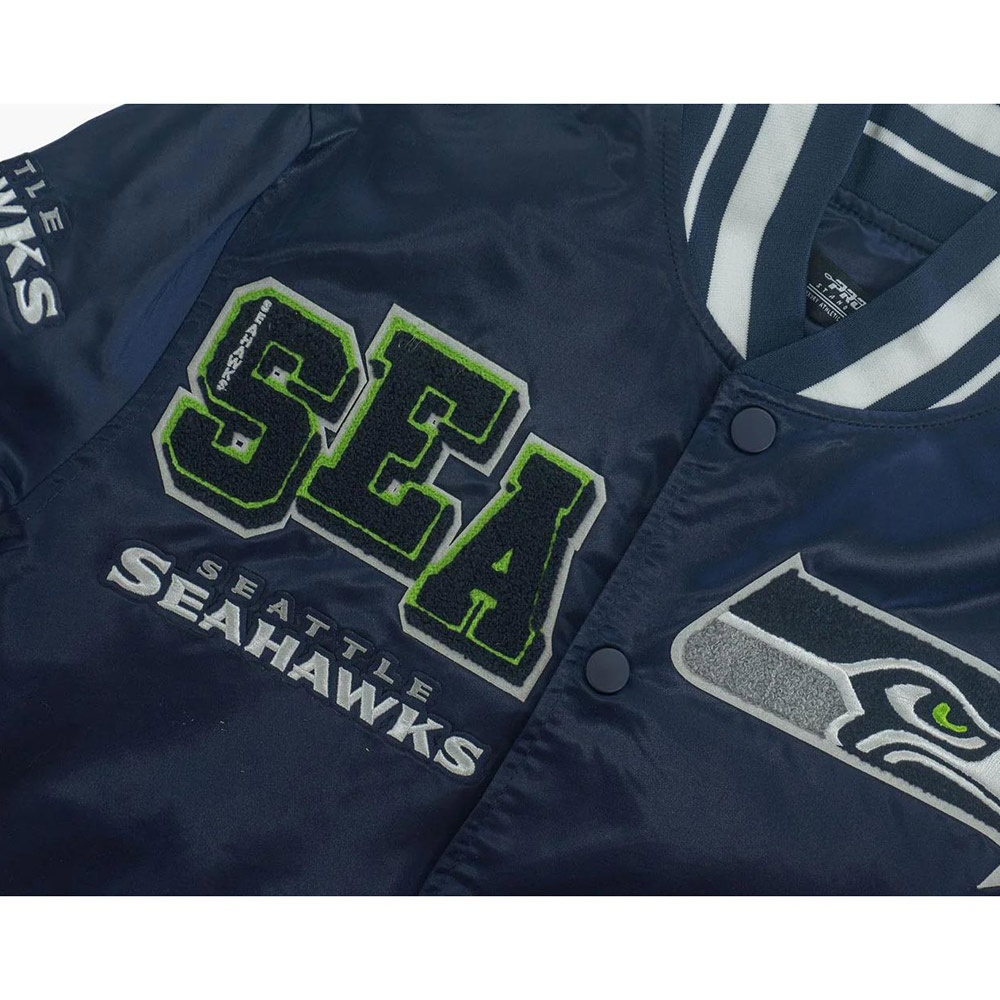 Seattle Seahawks Mashup Navy Jacket - Image 4
