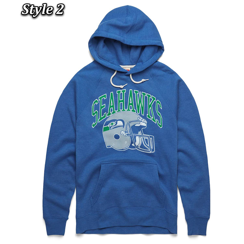 Seattle Seahawks Pullover Hoodie - Image 2