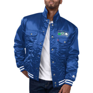 Seattle Seahawks Silver Tab Trucker Jacket