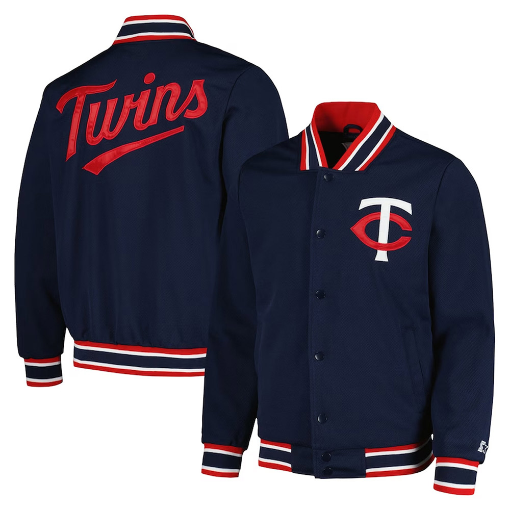 Secret Weapon Minnesota Twins Navy Jacket - Image 3