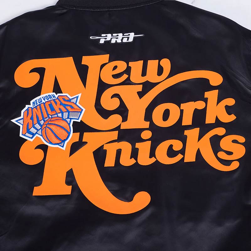 NY Knicks Souvenir Satin Jacket - Image 20