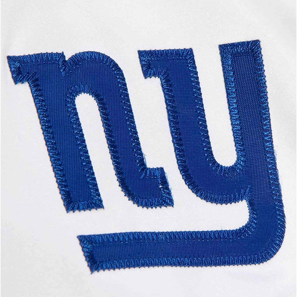 Special Script NY Giants Royal Satin Jacket - Image 3