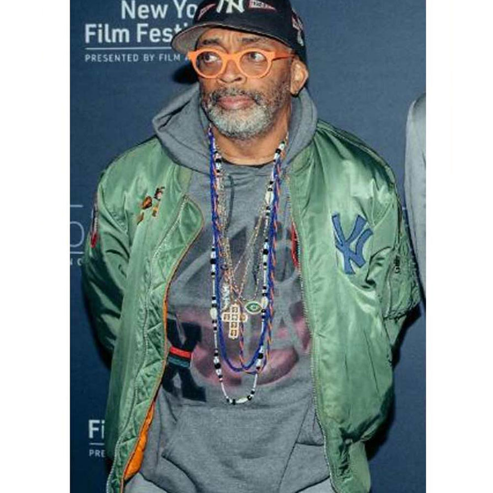 Spike Lee New York Yankees Green Jacket - Image 5