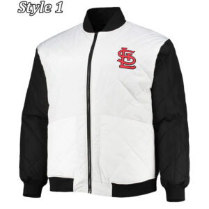 St. Louis Cardinals White/Black Jacket