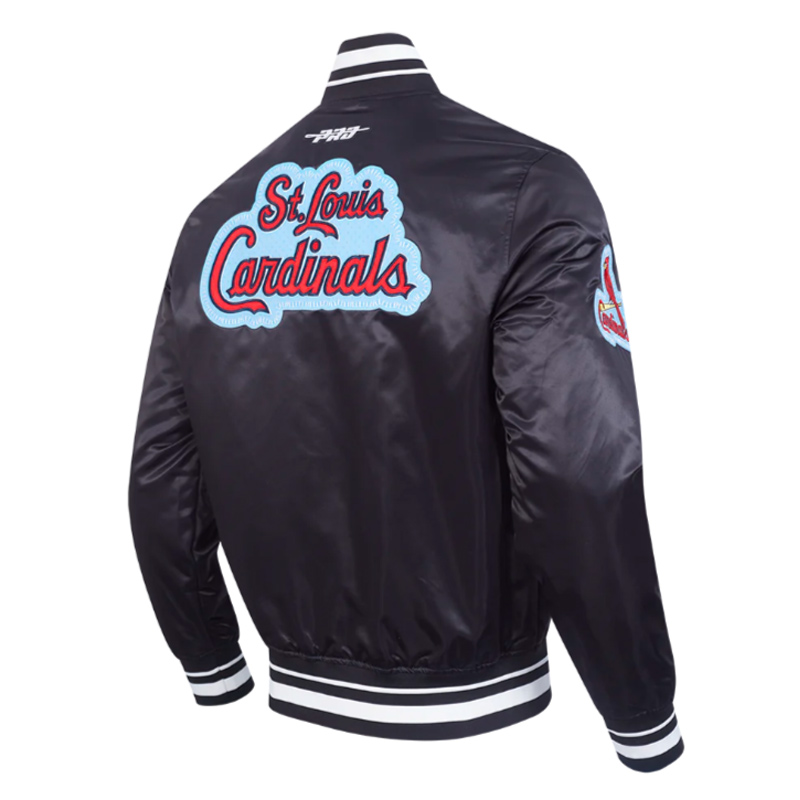 Philadelphia Phillies Diy Pick Stitch Classic Rib Satin Jacket - Image 2