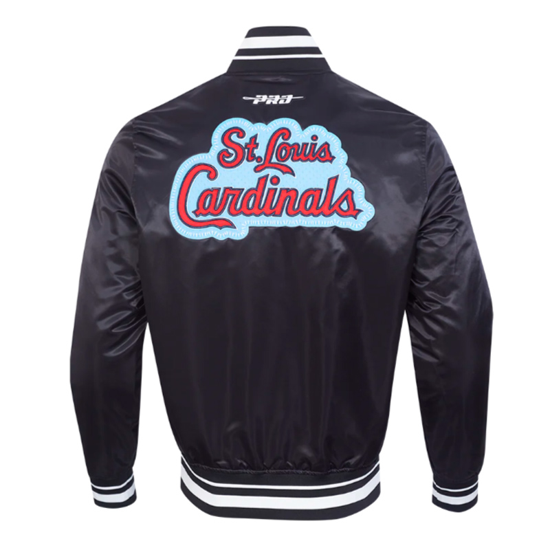 Philadelphia Phillies Diy Pick Stitch Classic Rib Satin Jacket - Image 3