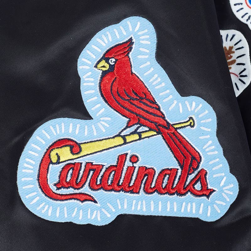 Philadelphia Phillies Diy Pick Stitch Classic Rib Satin Jacket - Image 5