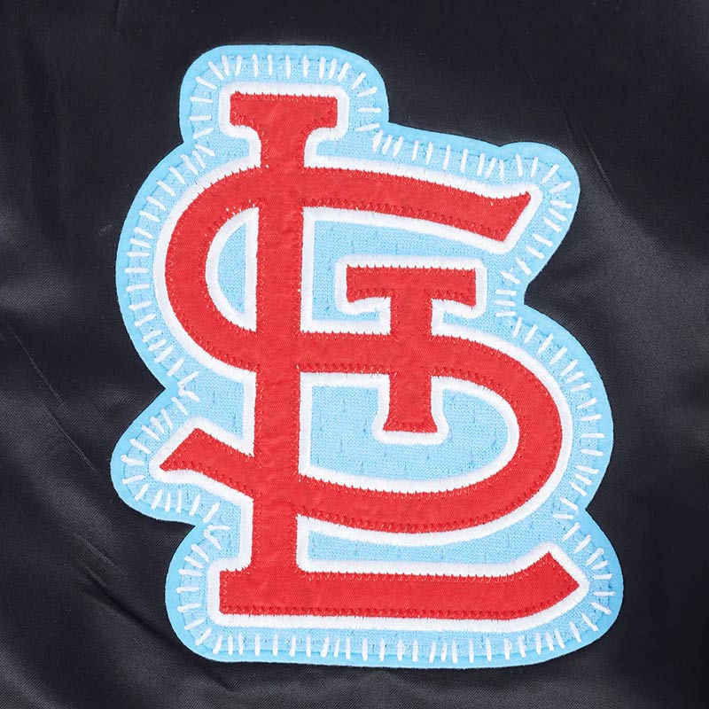 Philadelphia Phillies Diy Pick Stitch Classic Rib Satin Jacket - Image 7