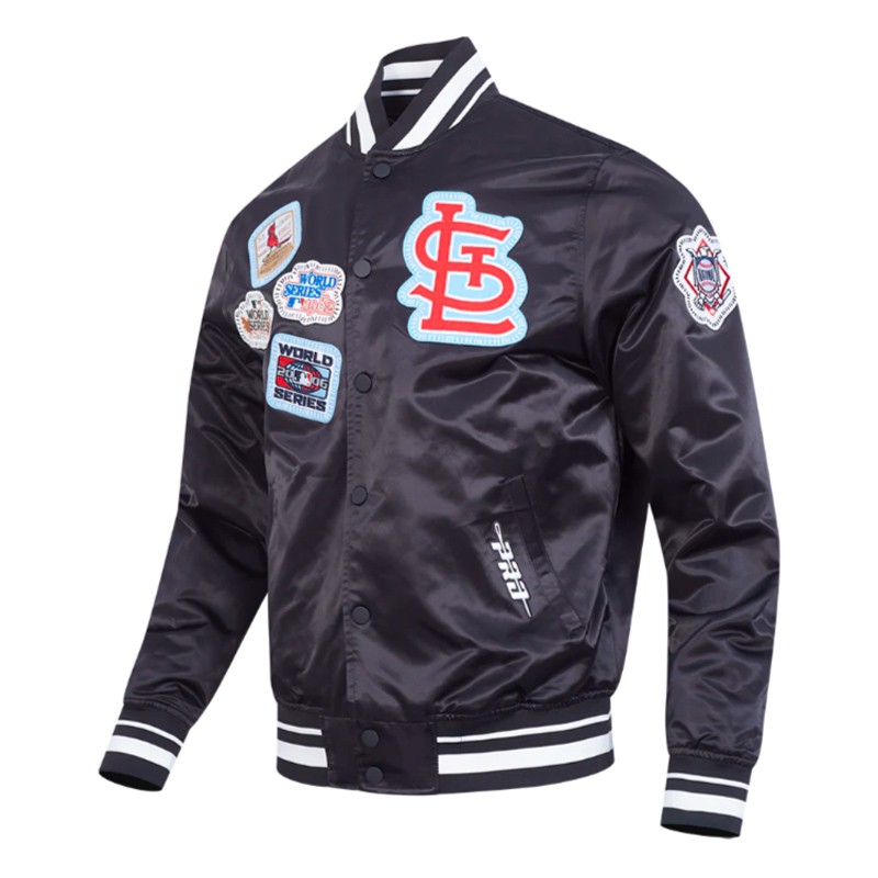 Philadelphia Phillies Diy Pick Stitch Classic Rib Satin Jacket - Image 9