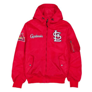 St. Louis Cardinals Historic L-2B Hooded Bomber Jacket