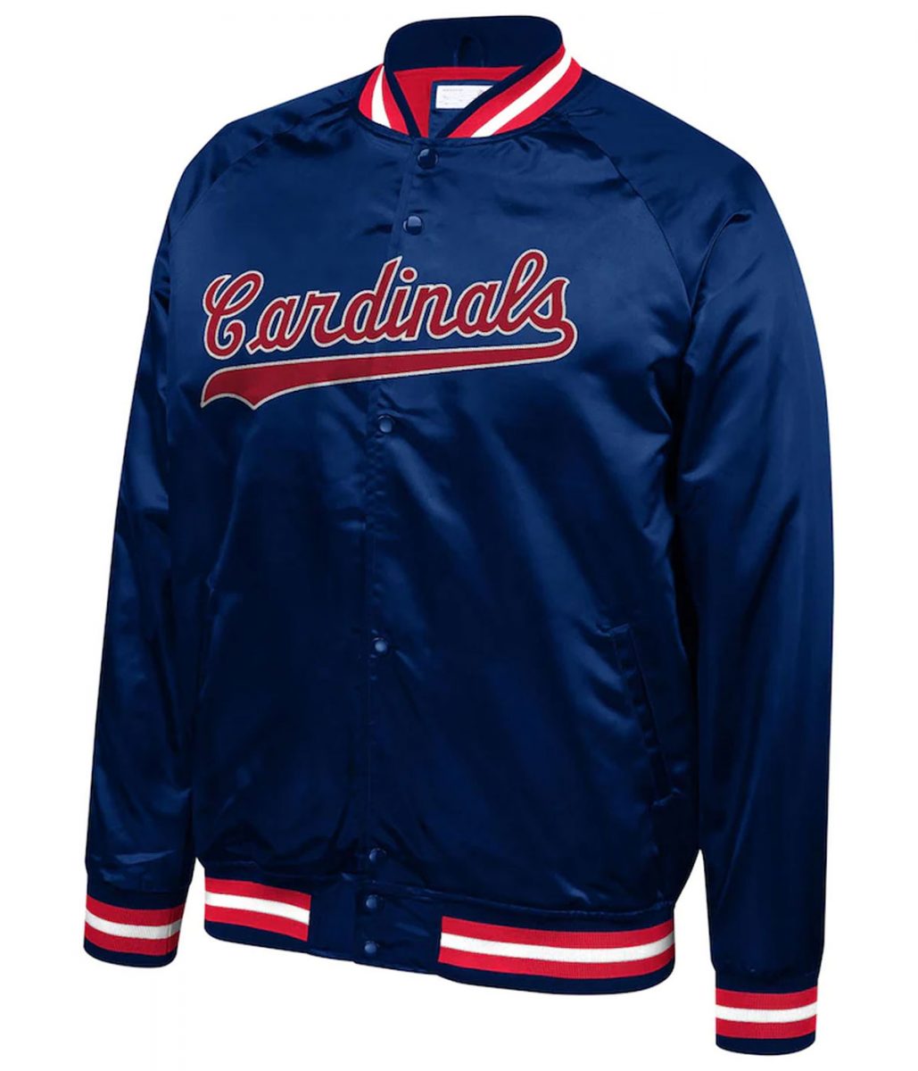 St. Louis Cardinals Full-Snap Navy Jacket