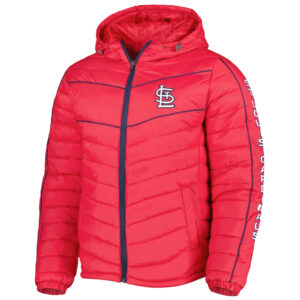 Splitter Soft Down Touch St. Louis Cardinals Puffer Red Jacket