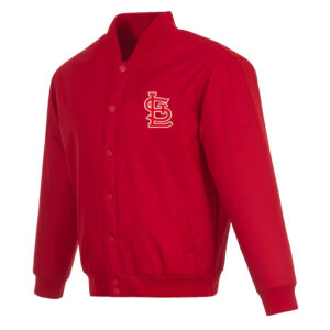 Poly-Twill St. Louis Cardinals Red Jacket